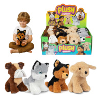 Peluche cagnolino carino 15 cm, disponibile in diverse varianti, 1 pz.