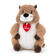 Peluche marmotta Eda 25 cm - Lumpin