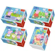 Peppa Pig i giorni più belli mini puzzle da 54 pezzi, 4 tipi - Trefl
