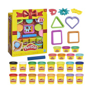 Play-Doh: Set con 23 vasetti di pasta modellabile e altri accessori - Hasbro