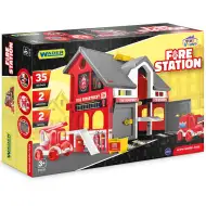 Play House: Set di gioco dei vigili del fuoco con veicoli - Wader