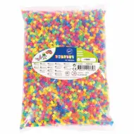 PlayBox: Perline da stirare MIDI neon da 5 mm, confezione da 10.000 pezzi