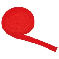 PlayBox: Rotolo di tessuto rosso riempibile 10m x 4cm