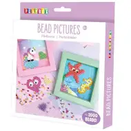 PlayBox: Set creativo per la realizzazione di immagini con perline da stirare - Unicorno