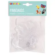PlayBox: Set di 4 basi a tema animali per perline da stirare MIDI da 5 mm