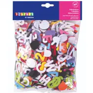 PlayBox: Set di 500 lettere e numeri in feltro autoadesivi