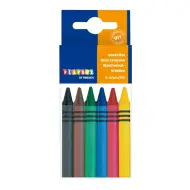 PlayBox: Set di 6 pastelli a cera