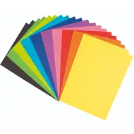 PlayBox: Set di cartoncini colorati 20 pezzi A/4 180gr