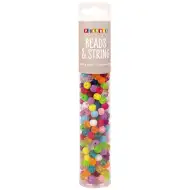 PlayBox: Set di perline infilabili a forma di caramella, 250 pezzi
