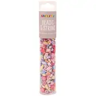 PlayBox: Set di perline magiche con lettere da infilare, 350 pezzi