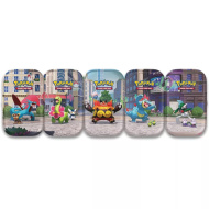 Pokémon TCG: Lumiose City Mini Tin – confezione di carte da collezione in scatola di latta, varie versioni, 1 pezzo