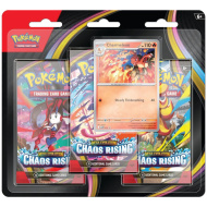 Pokémon TCG: Mega Evoluzione Chaos Rising - blister da 3 bustine