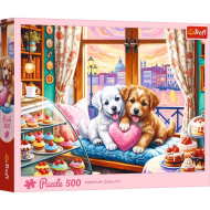 Puzzle "Amore da cucciolo" qualità premium da 500 pezzi – Trefl