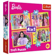 Puzzle Barbie 4 in 1 - Trefl