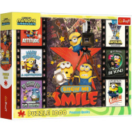 Puzzle da 1000 pezzi Minions 3 – fotogrammi del film - Trefl