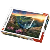Puzzle da 2000 pezzi - Cascata Haifoss, Islanda - Trefl