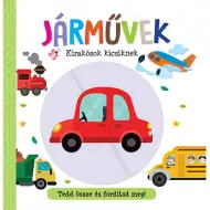 Puzzle per i più piccoli - Libro illustrato sui veicoli
