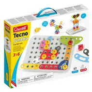 Quercetti: Tecno Jumbo set di costruzioni per principianti 52 pezzi