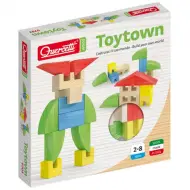 Quercetti: ToyTown Basic gioco di costruzione in legno da 15 pezzi