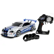 RC Fast &amp; Furious Nissan Skyline GT-R auto telecomandata drift 1/10 - Simba Toys