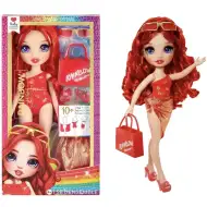 Rainbow High: Bambola fashion da spiaggia, Ruby, bambola alla moda da vestire per il sole