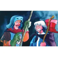 Re Mattia e il calzolaio diorama