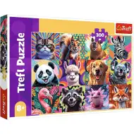 Ritratti divertenti di animali puzzle da 300 pezzi - Trefl