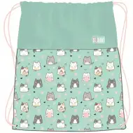 Sacca sportiva St.Right Charming Cats, 34x43 cm