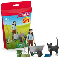 Schleich: Set di lettiera con gatto (42747)