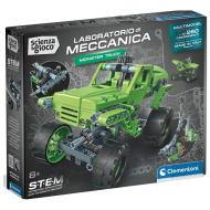 Science &amp; Play: Laboratorio di meccanica - Set di costruzione Monster Truck - Clementoni