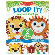Set creativo per la creazione di burattini di animali selvatici - Melissa &amp; Doug