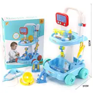 Set da gioco medico su ruote