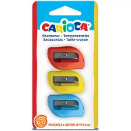 Set di 3 temperamatite in plastica - Carioca