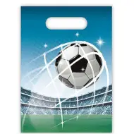 Set di 6 borse regalo a tema calcio