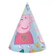 Set di 6 cappellini da festa di Peppa Pig
