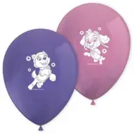 Set di 8 palloncini con motivo Skye e Everest di Paw Patrol