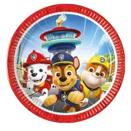 Set di 8 piatti di carta Paw Patrol da 20 cm