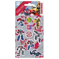 Set di adesivi Transformers su foglio da 8x12 cm, 5 pezzi