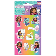Set di adesivi autoadesivi "Gabi Casetta delle Bambole" su foglio da 8×12 cm, 5 pezzi