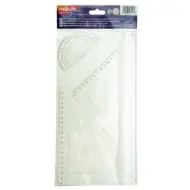 Set di righelli 4 pezzi