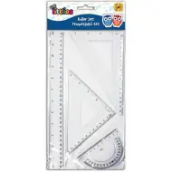 Set di righelli 4 pezzi da 30 cm