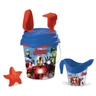 Set di secchielli da sabbia degli Avengers con annaffiatoio - Mondo Toys