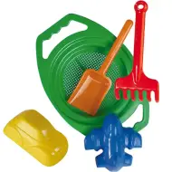 Set di setacci grandi per sabbiera - D-Toys