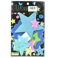 Set di stelle fluorescenti che brillano al buio