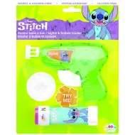Set pistola spara bolle di sapone Stitch con luce