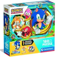 Sonic, il riccio puzzle da 180 pezzi - Clementoni