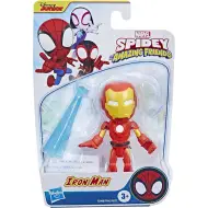 Spider-Man: Spider e i suoi fantastici amici con accessorio figura di Iron Man 10cm - Hasbro