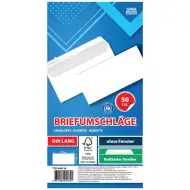 Spirit: Buste bianche LA/4 11x23cm confezione da 50 pezzi