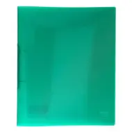 Spirit: Cartella ad anelli trasparente verde 30mm A4