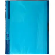 Spirit: Cartella di presentazione neon blu 20 tasche A/4